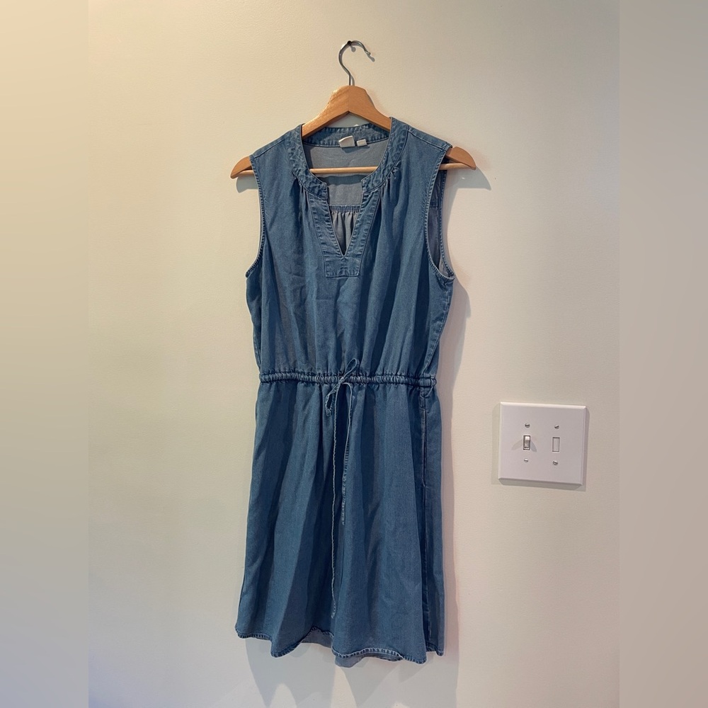 Gap Jean V Neck Dress S